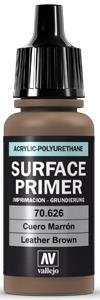70.626 Leather Brown Surface Primer Vallejo 17 ml